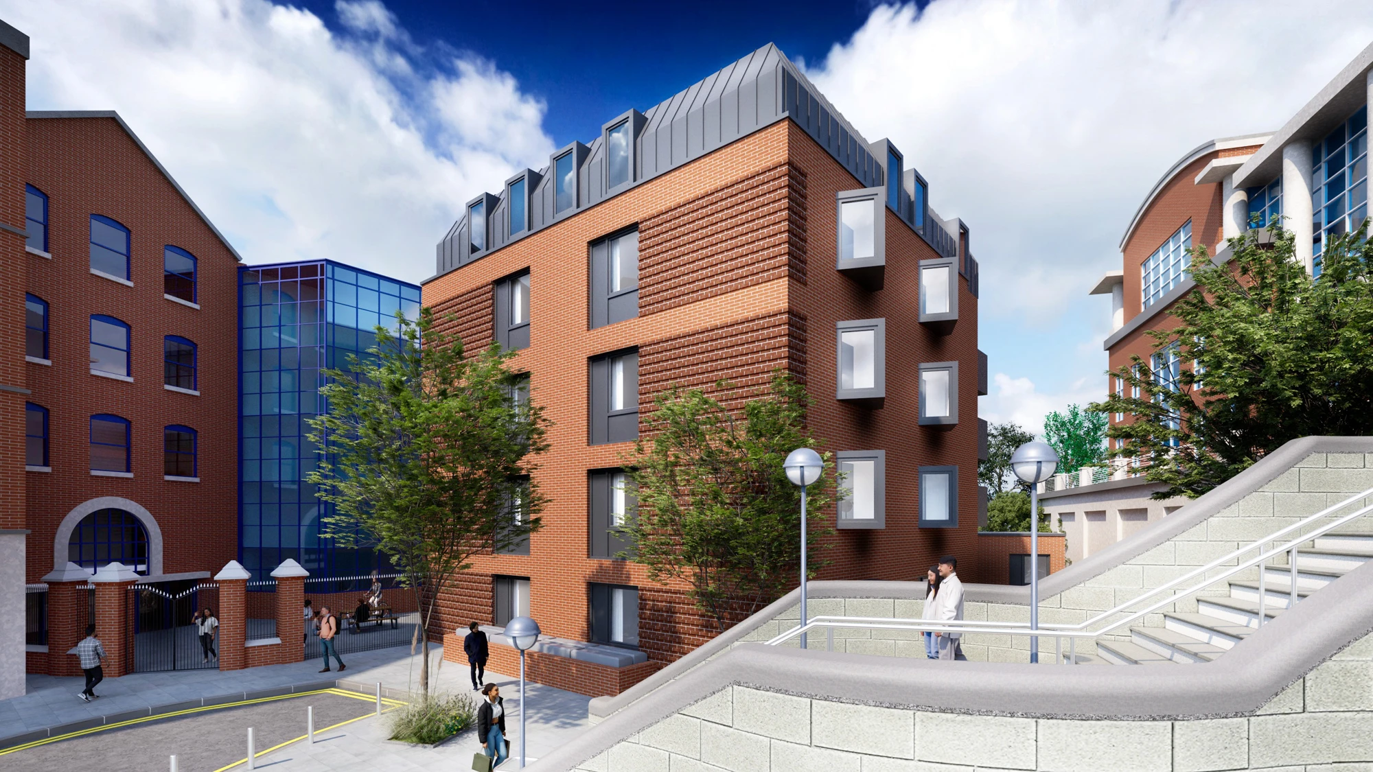 Stanley House 3D model and external renders