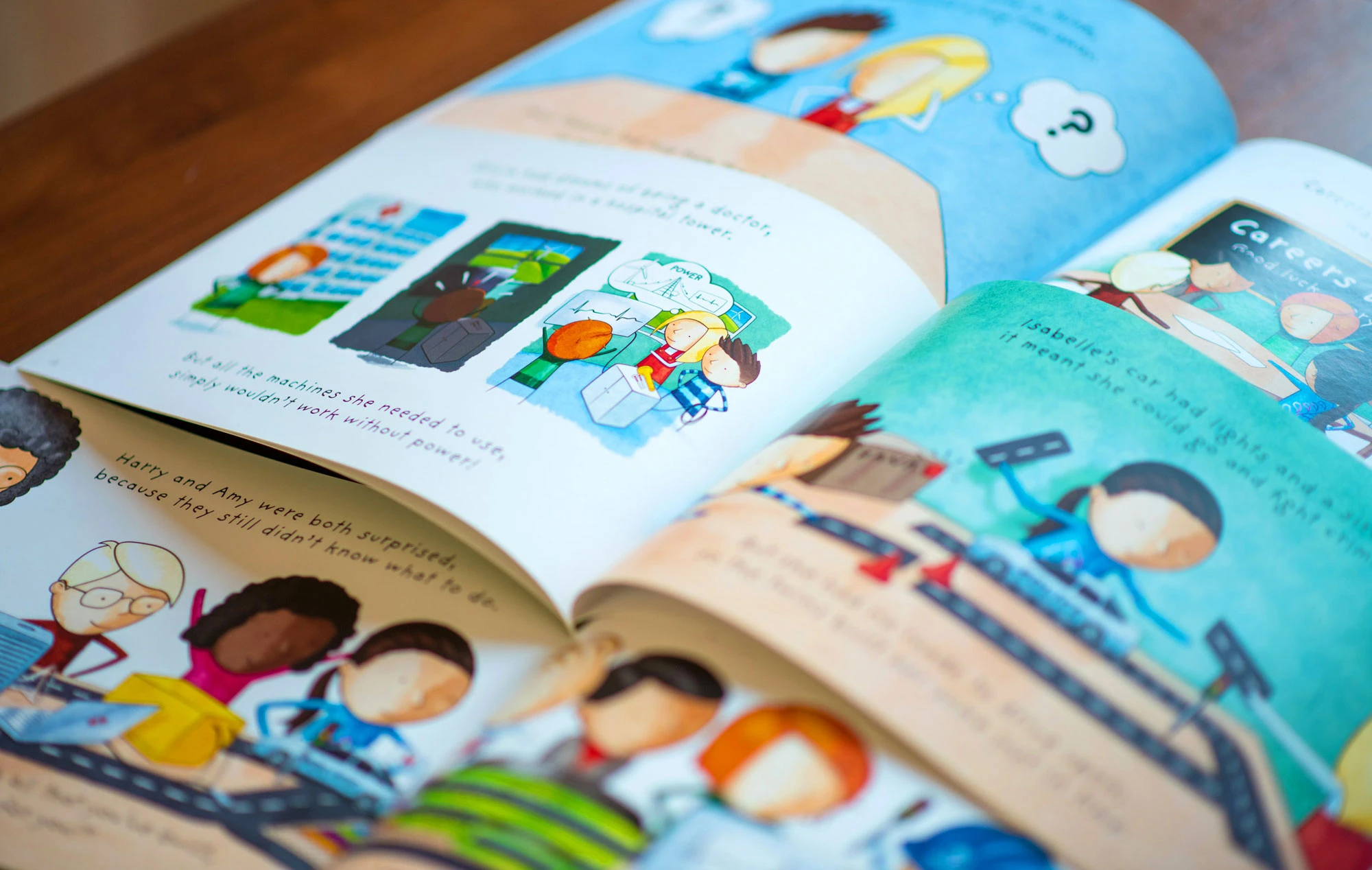 When I Grow Up Illustrated Children's Book