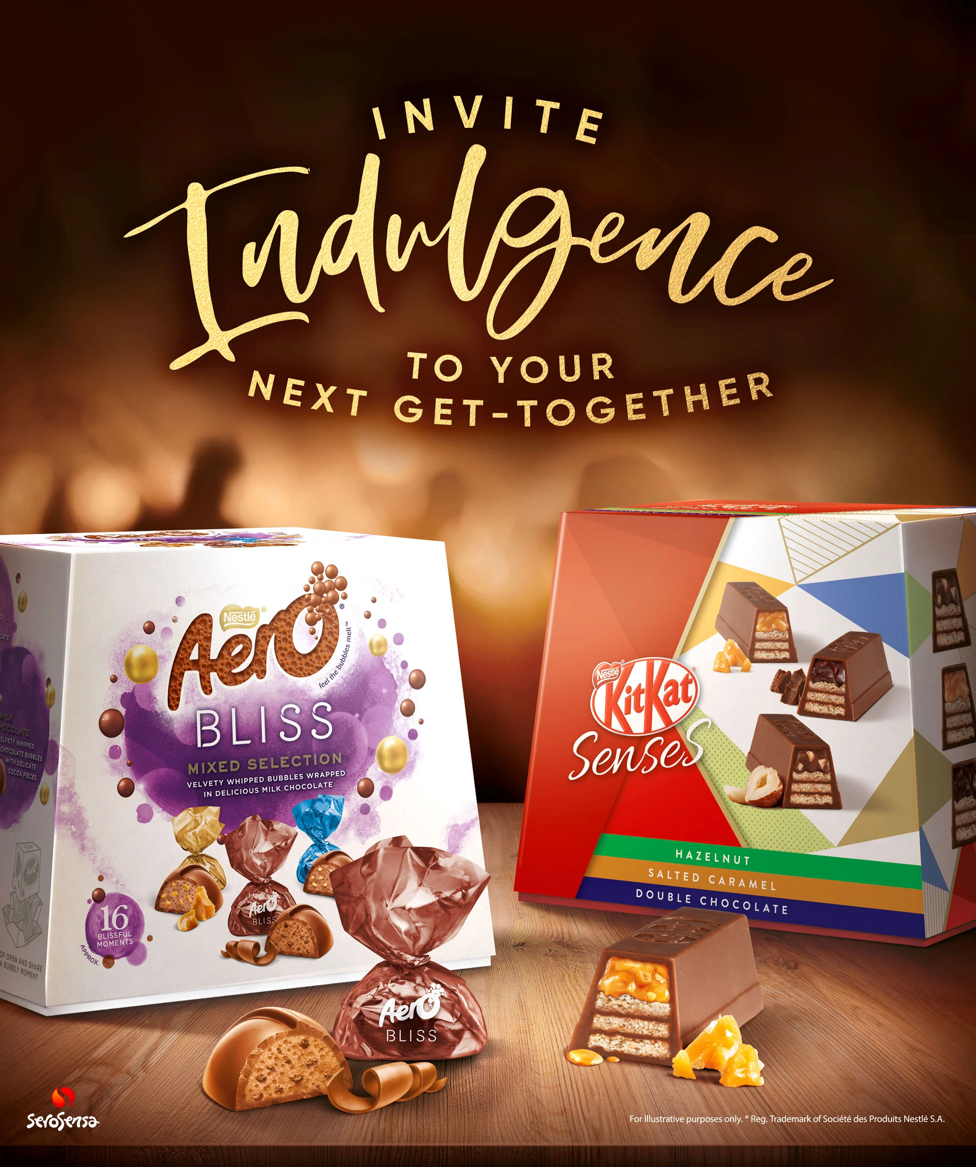 Upmarket Aero Bliss & KitKat Senses Ad for Nestlé
