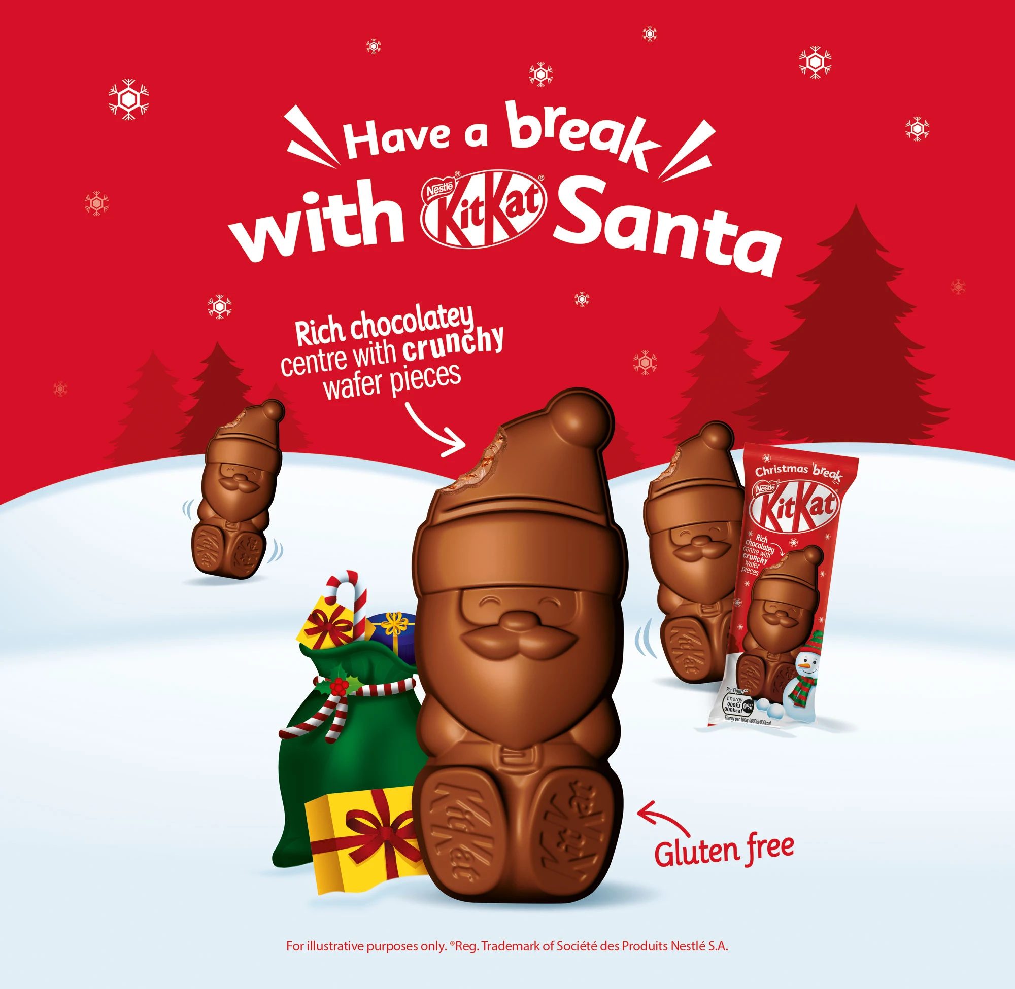 KitKat Santa campaign for Nestlé