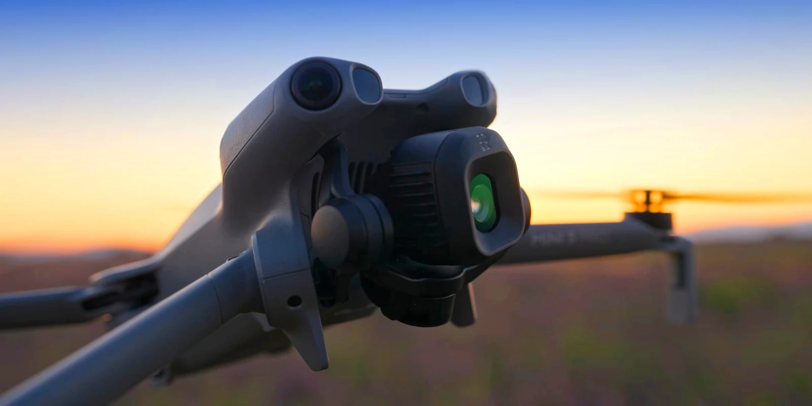Aerial dusk shot symbolising professional aerial video production