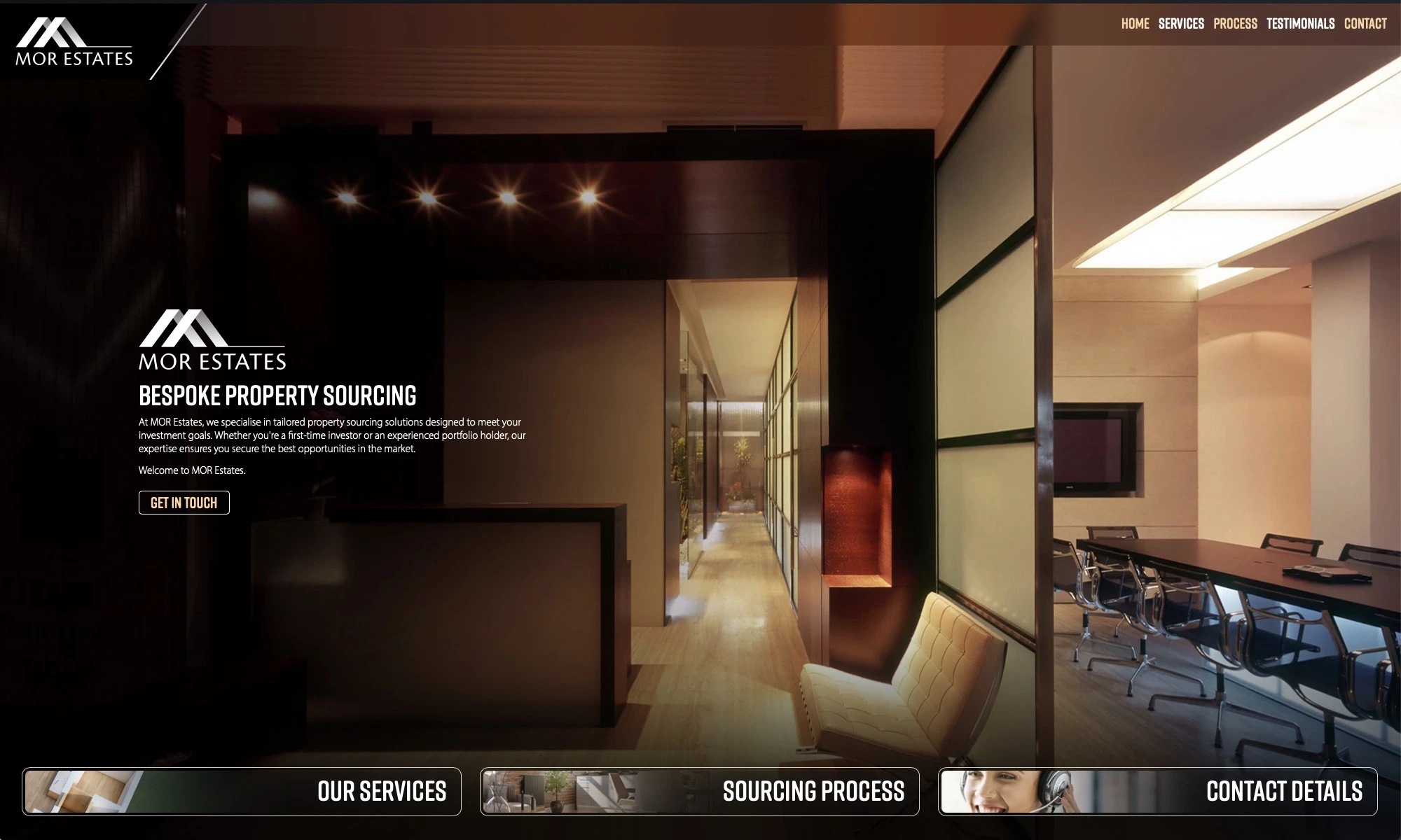 MOR Estates Website