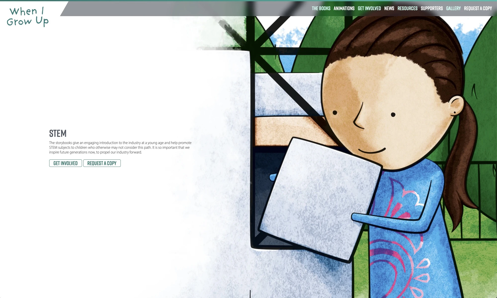 When I Grow up Website