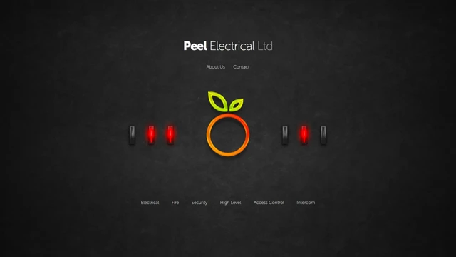 Peel website design
