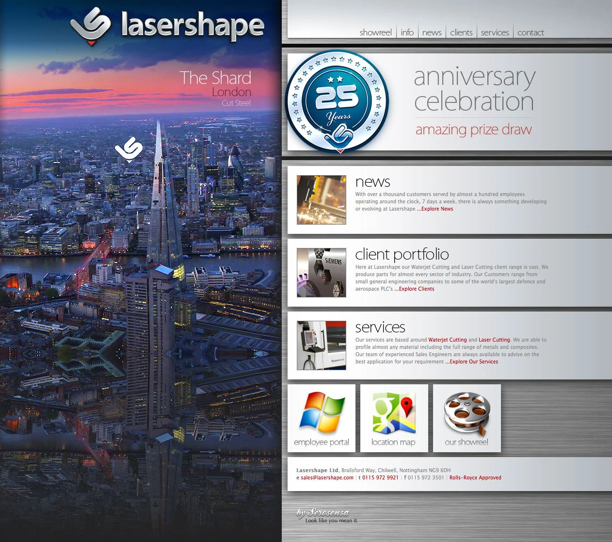 Lasershape Website