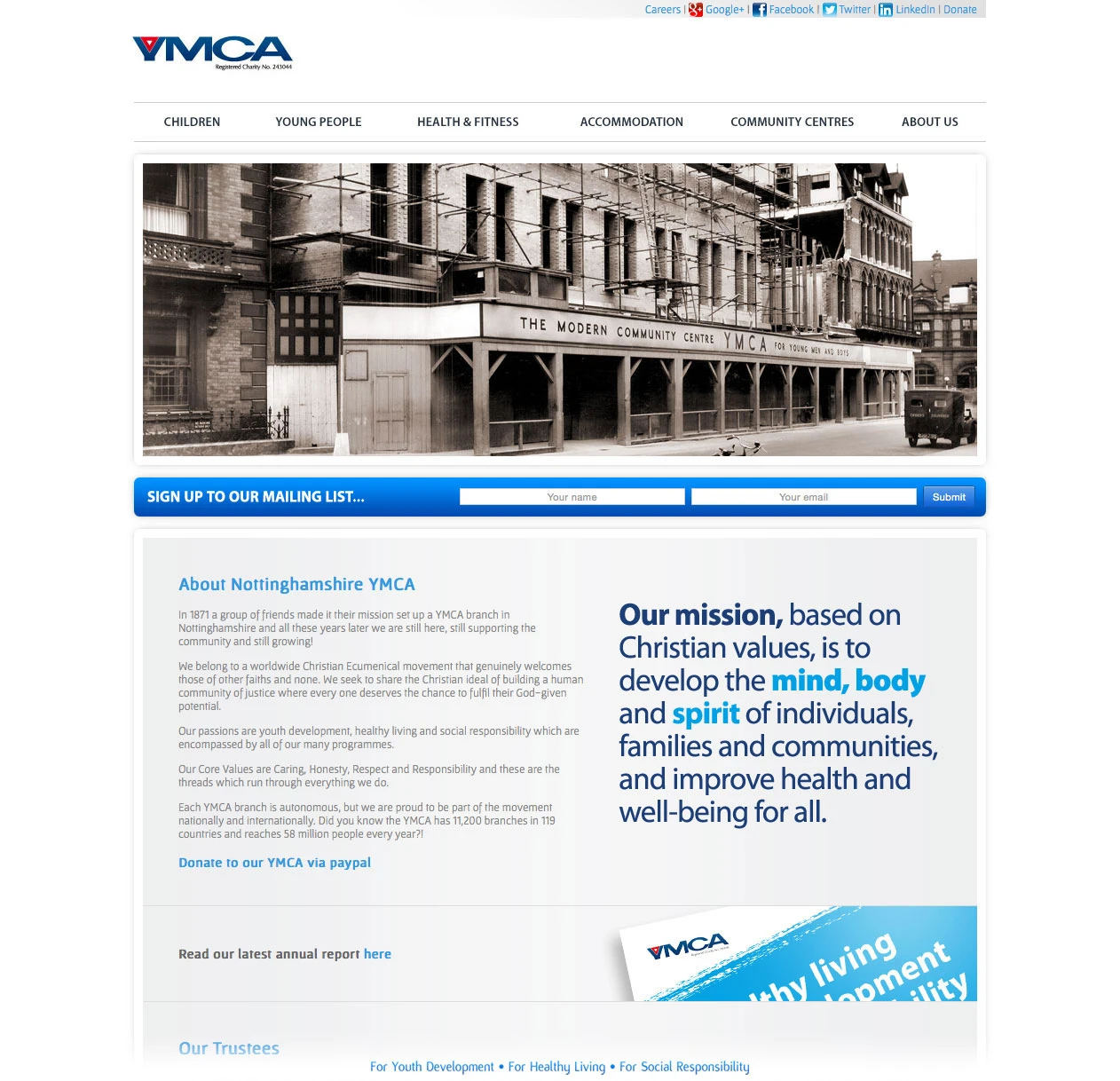 YMCA Website