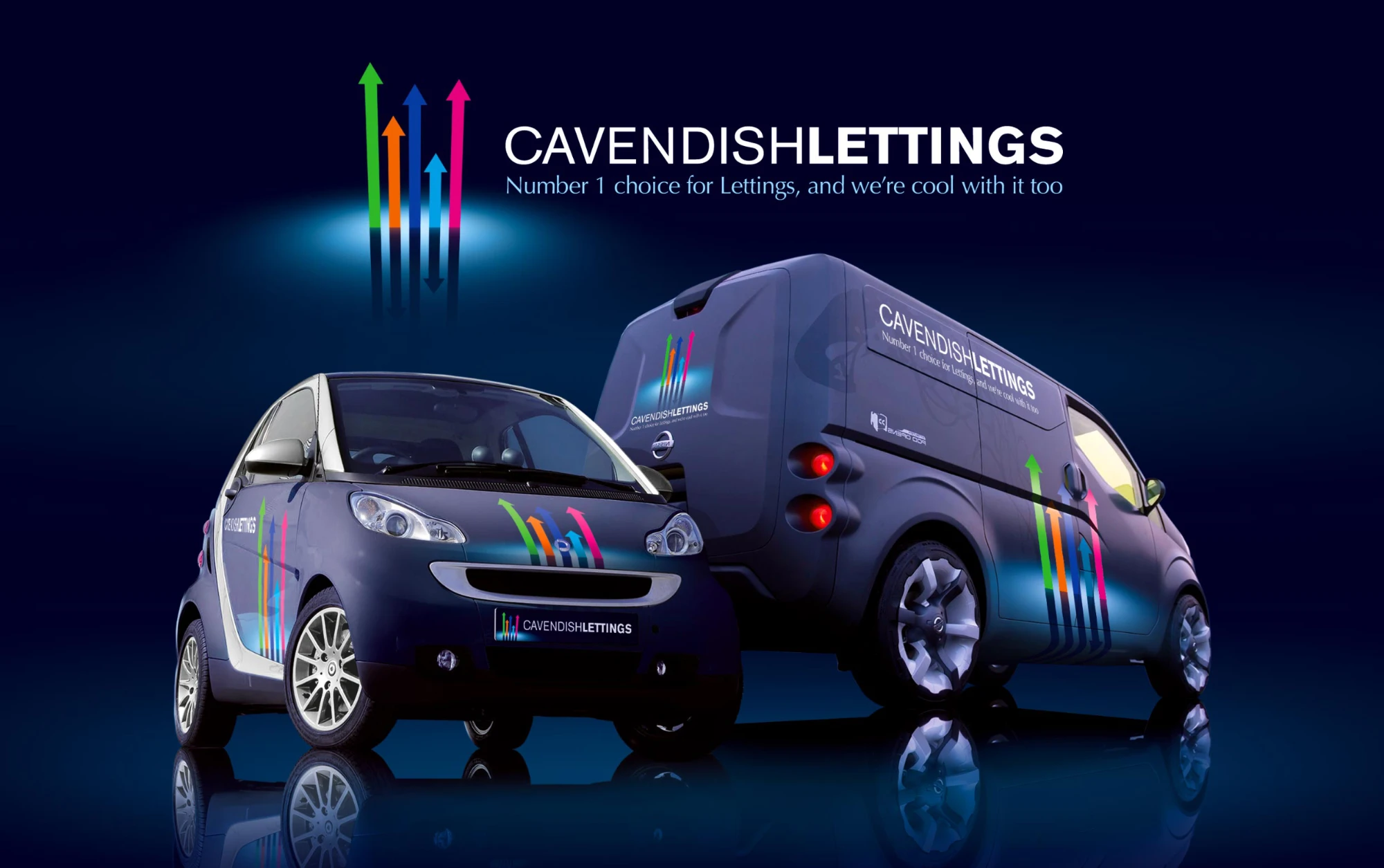 Cavendish Lettings Prototype Car Wraps